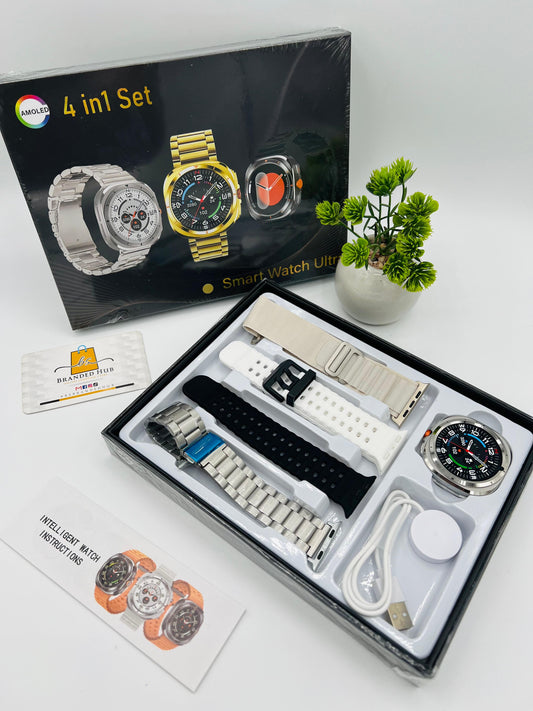 4 in 1 Smart Watch Ultra
