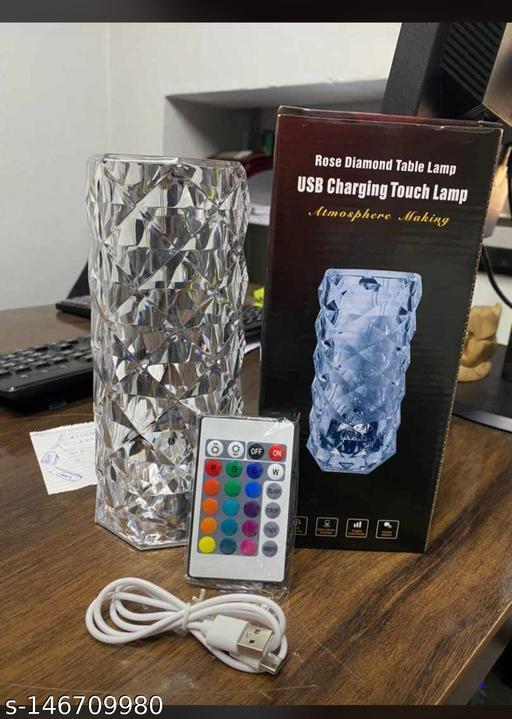 LED Touch Crystal Lamp
